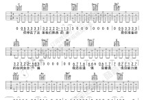 你还要我怎样吉他谱,薛之谦歌曲,简单指弹教学简谱,酷音小伟六线谱图片