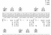 白鸽吉他谱,原版歌曲,简单C调弹唱教学,六线谱指弹简谱1张图
