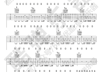曾经的你吉他谱,原版歌曲,简单E调弹唱教学,六线谱指弹简谱4张图