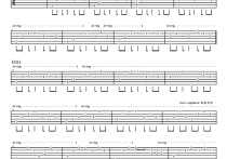 首发木木人许愿梁泳琪乐队全谱Bb调GTP六线总谱吉他谱,原版歌曲,简单Bb调弹唱教学,六线谱指弹简谱3张图