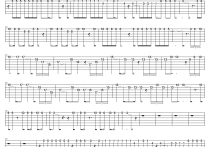 下沙吉他谱,C调乐队总谱全高清简单谱教学简谱,游鸿明六线谱原版六线谱图片