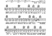 最天使吉他谱,原版歌曲,简单C调弹唱教学,六线谱指弹简谱2张图