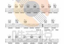 剩下的盛夏吉他谱,原版歌曲,简单E调弹唱教学,六线谱指弹简谱3张图