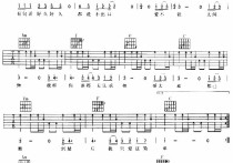 简单爱吉他谱,原版歌曲,简单C调弹唱教学,六线谱指弹简谱1张图