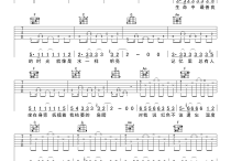 茶底世界吉他谱,原版歌曲,简单D调弹唱教学,六线谱指弹简谱1张图