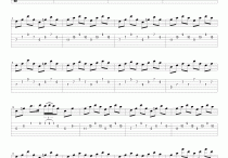 不要说谎吉他谱,C调高清简单谱教学简谱,谢霆锋六线谱原版六线谱图片