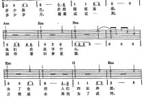 把根留住吉他谱,原版童安格歌曲,简单C调弹唱教学,六线谱指弹简谱图