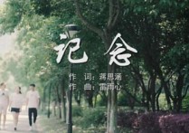 记念吉他谱,原版雷雨心歌曲,简单C调指弹曲谱,高清六线乐谱教学