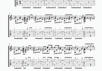 童话吉他谱,C调完整独奏版高清简单谱教学简谱,光良六线谱原版六线谱图片