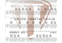 今后我与自己流浪吉他谱,原版歌曲,简单G调弹唱教学,六线谱指弹简谱3张图