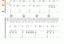 断肠梦吉他谱,原版歌曲,简单F调弹唱教学,六线谱指弹简谱3张图