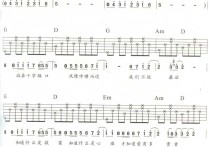 最骄傲的理由吉他谱,原版歌曲,简单A调弹唱教学,六线谱指弹简谱4张图