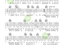 周杰伦告白气球吉他谱,简单弹唱原版指弹曲谱,周杰伦高清六线乐谱