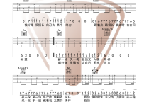 耗尽吉他谱,原版歌曲,简单C调弹唱教学,六线谱指弹简谱2张图