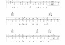 陪你一辈子吉他谱,原版歌曲,简单B调弹唱教学,六线谱指弹简谱5张图