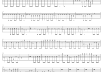 黄昏吉他谱,简单C调原版指弹曲谱,周传雄高清流行弹唱六线乐谱