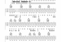 水木年华青春再见吉他谱,原版歌曲,简单E调弹唱教学,六线谱指弹简谱4张图