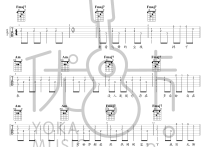 烟火里的尘埃吉他谱,林夕西楼歌曲,简单指弹教学简谱,优咔音乐六线谱图片