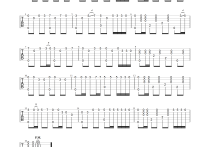 在北京的金山上吉他谱,原版歌曲,简单G调弹唱教学,六线谱指弹简谱1张图