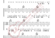 年少有为吉他谱,原版歌曲,简单B调弹唱教学,六线谱指弹简谱3张图