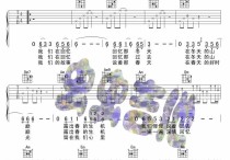 春光美吉他谱,原版歌曲,简单C调弹唱教学,六线谱指弹简谱1张图