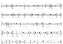 忘情水吉他谱,C调高清简单谱教学简谱,刘德华六线谱原版六线谱图片