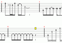 难道吉他谱,原版歌曲,简单D调弹唱教学,六线谱指弹简谱4张图