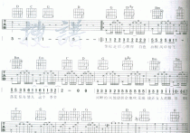 寂寞沙洲冷吉他谱,简单C调原版指弹曲谱,周传雄高清流行弹唱六线乐谱