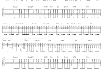 哭不出来吉他谱,简单C调原版指弹曲谱,迪克牛仔高清流行弹唱六线乐谱