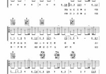 掌声响起吉他谱,原版歌曲,简单B调弹唱教学,六线谱指弹简谱3张图