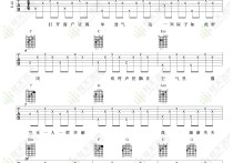 需要人陪吉他谱,原版王力宏歌曲,简单C调弹唱教学,六线谱指弹简谱图
