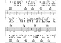 不找了吉他谱,原版歌曲,简单G调弹唱教学,六线谱指弹简谱2张图