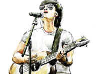 人家吉他谱,赵雷歌曲,D调简单指弹教学简谱,巍小琪六线谱图片