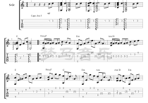 九张机指弹谱简单版,张富贵周琦歌曲,简单指弹教学简谱,梦马音乐六线谱图片